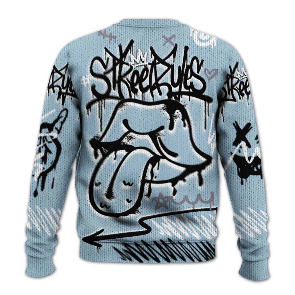 Knitted Sweater To Match Chambray 7s - Break Rules Streetwear