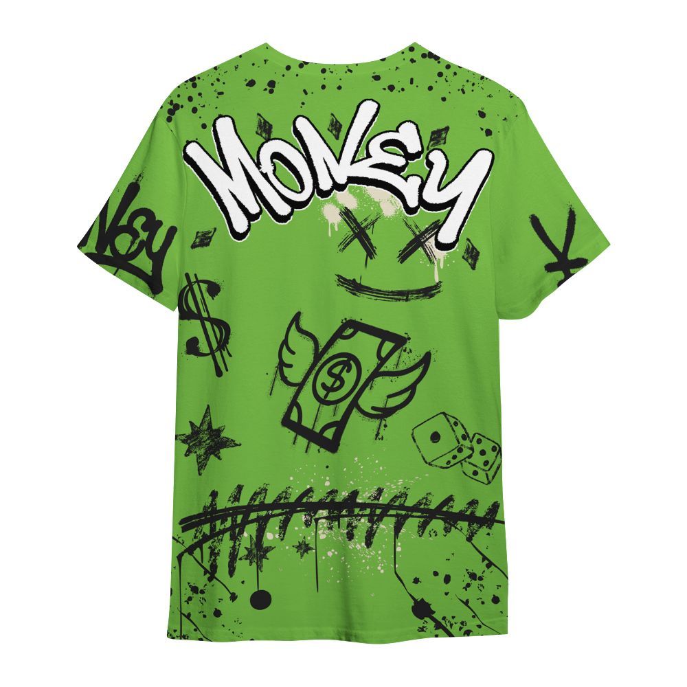 Shirt To Match Air Max Waffle SP Action Green - Everybody Paid In Full Crayon All Over Print