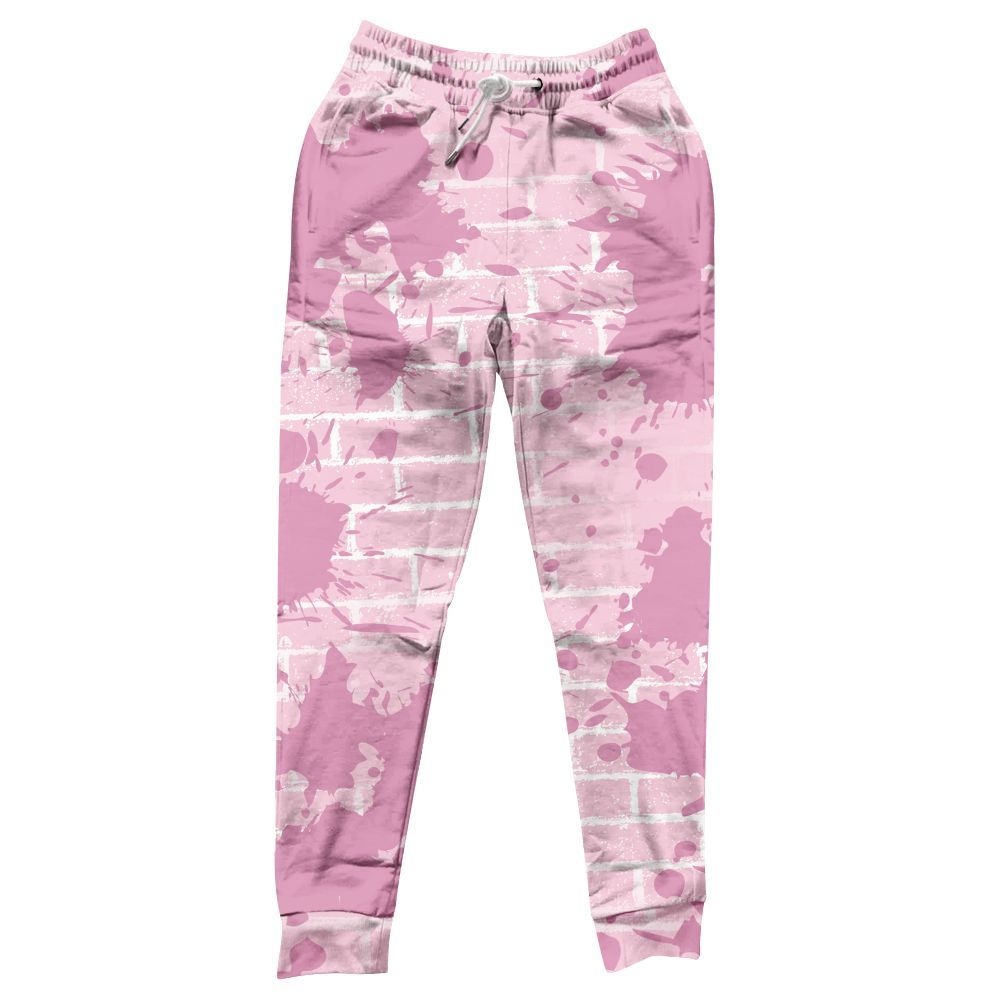 Sweatpant To Match Orchid 4s - Brick All Over Print