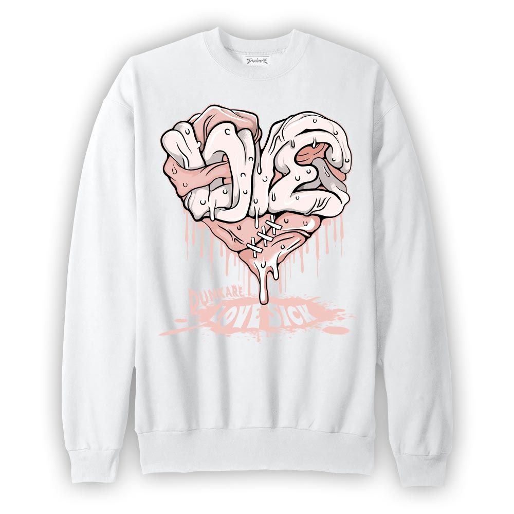 Sweatshirt To match Sweatshirt Love Sick, Low Legend Pink 11s Sweatshirt To Match Sneaker 2404 PAT
