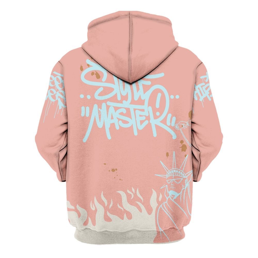 Hoodie To Match Dunk Low Glacier Arctic - Graphic Fck Around Find Out All Over Print