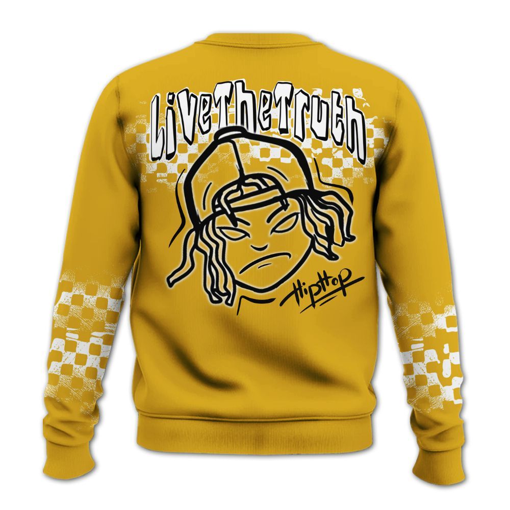 Sweatshirt To Match Vivid Sulfur 4s - Feel Life Street Style All Over Print