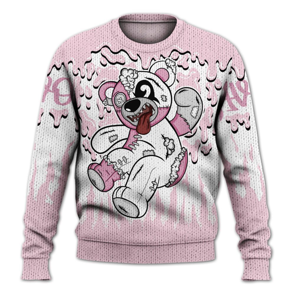Knitted Sweater To Match Orchid 4s - Havok Bear Dripping