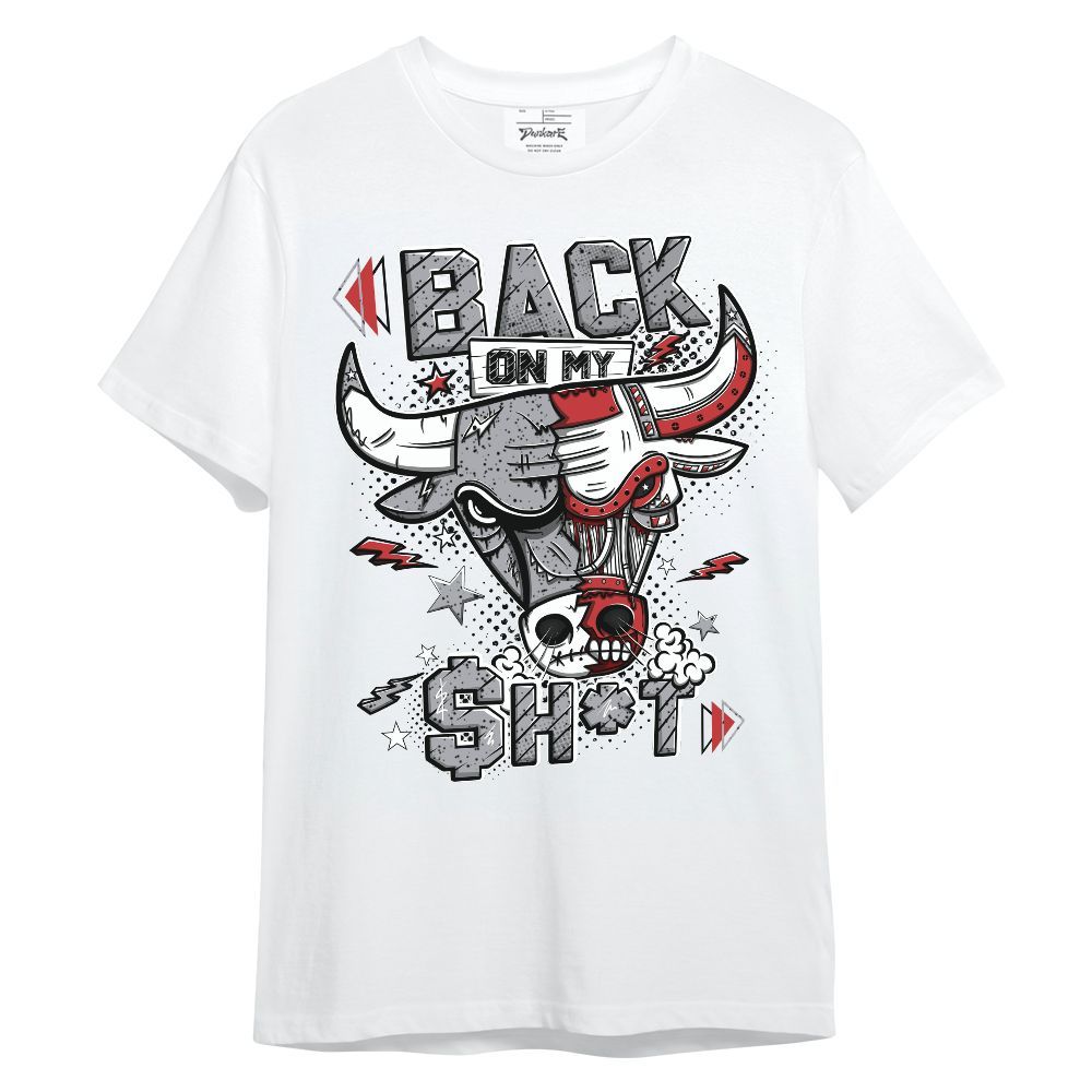 Shirt To Match White Cement 4s - Iron Back On My Graphic