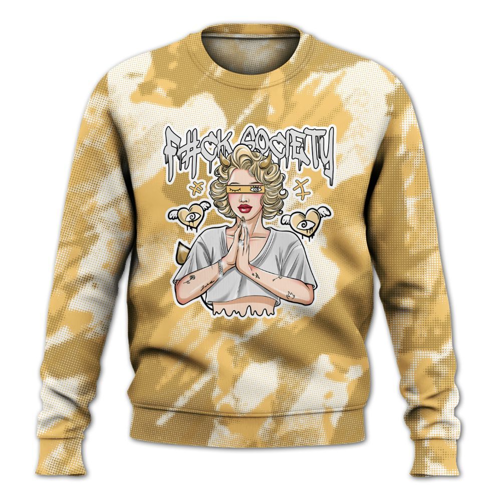 Sweatshirt To Match Craft Paris 6s - F#ck Xociety Halftone All Over Print