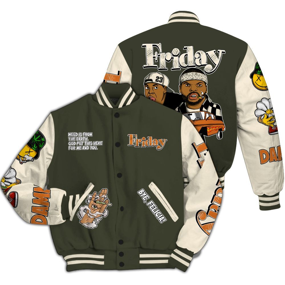 Varsity Jacket To Match Retro Undefeated 4s - Friday Sneaker Stress Style All Over Print