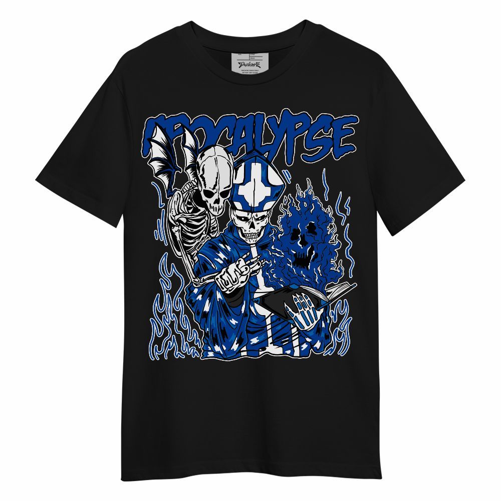 Shirt To Match Hyper Royal 12s - Apocalypse Skeleton Unisex Shirt