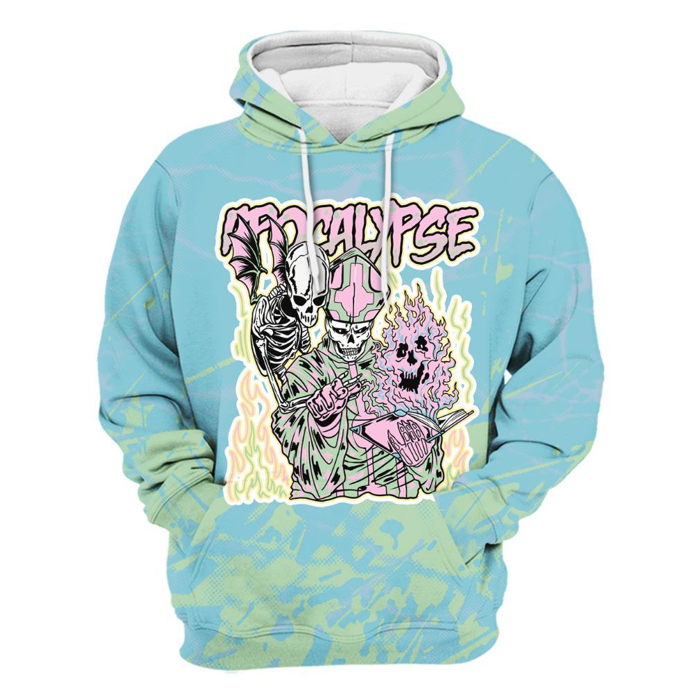 Hoodie To Match SB Dunk Low Visty - Apocalypse Skeleton Profound All Over Print