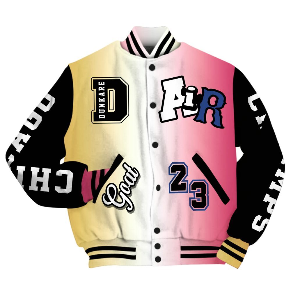 Varsity Jacket To Match Air Griffey Max Los Angeles 1s - AIR Number 23 GOAT All Over Print