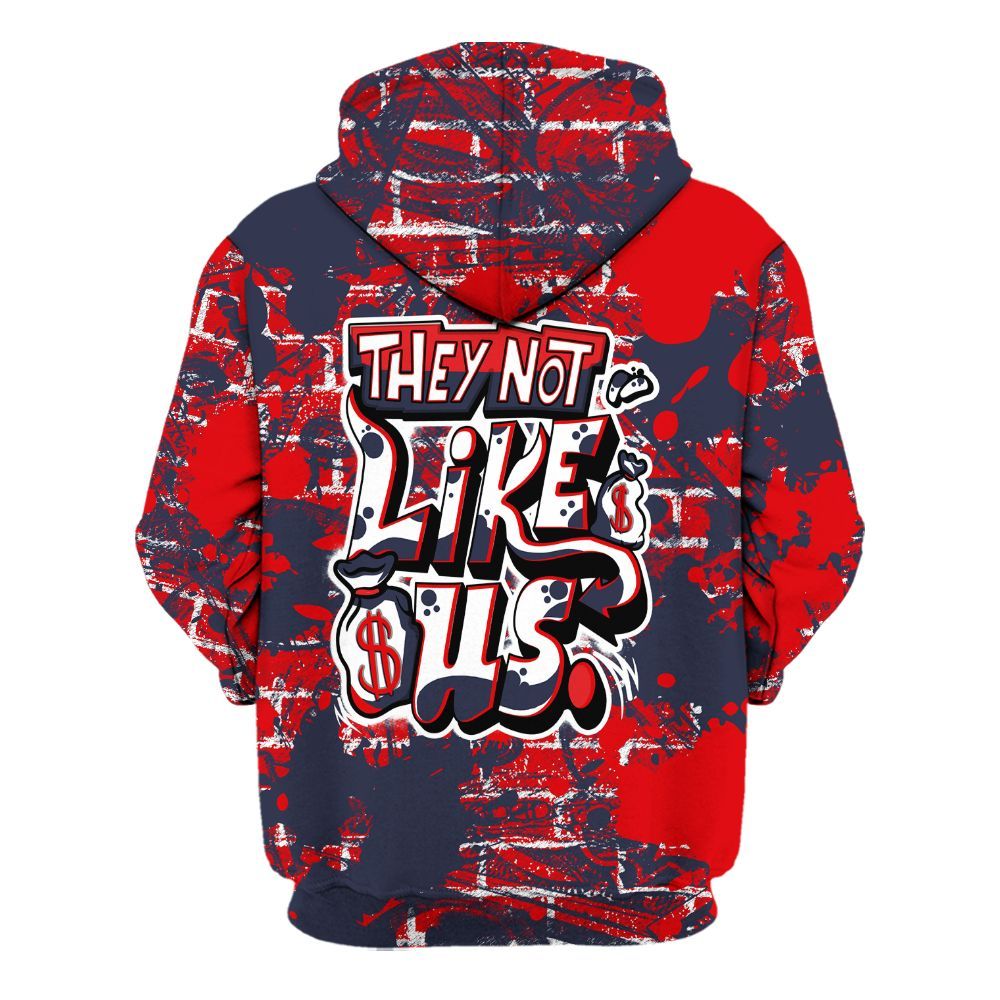Hoodie To Match Low OG Howard Bison 1s - Dislike Us Graphic Street Art All Over Print
