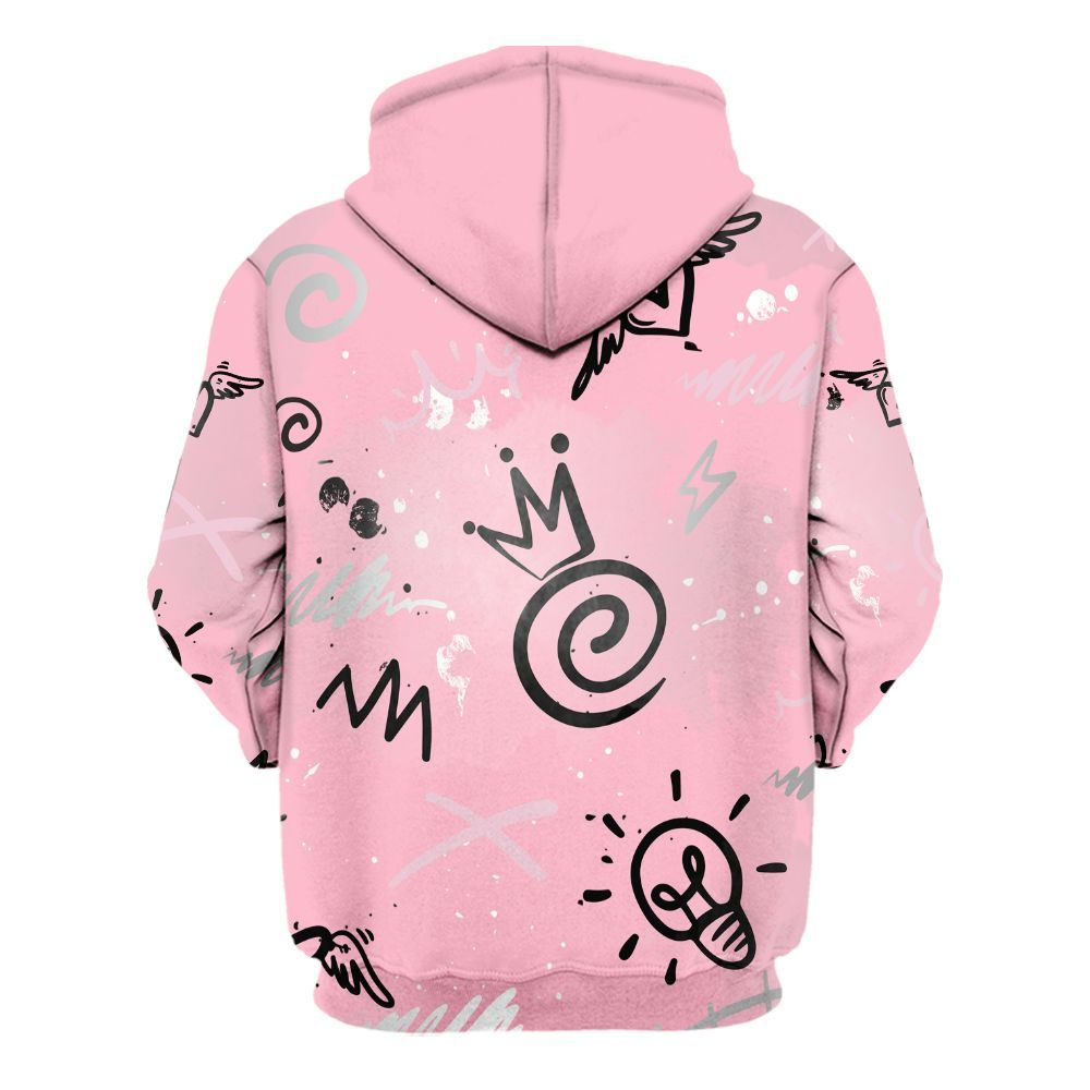 Hoodie To Match Retro 35th Anniversary 5s - Drip Been Di2ferent All Over Print