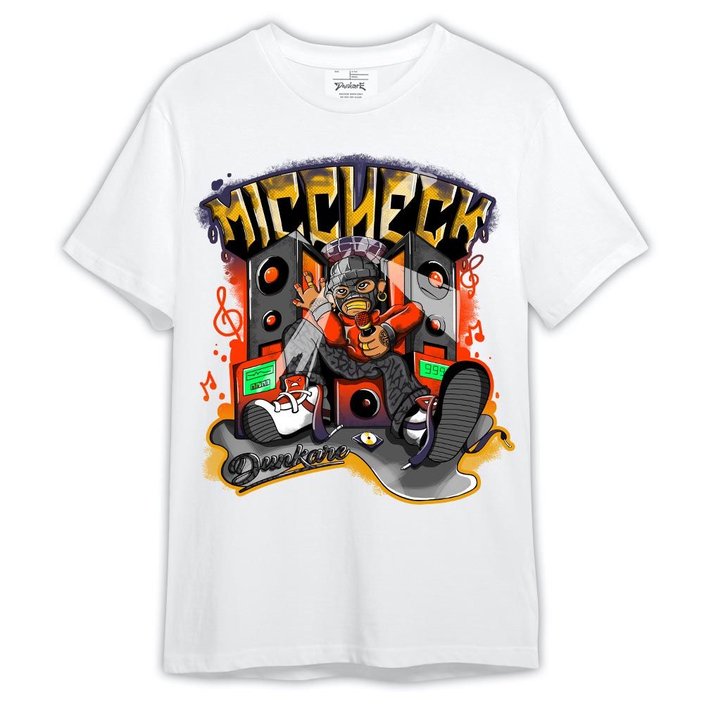 Shirt To Match J Balvin Rio 3s - Mic Check Rap Shirt Outfit 1005 LGH