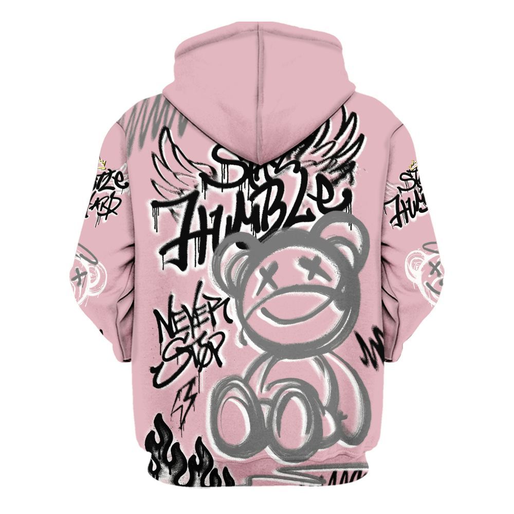 Hoodie To Match Air Max DN Pink Foam - Humble Drip Streetwear Graffity All Over Print