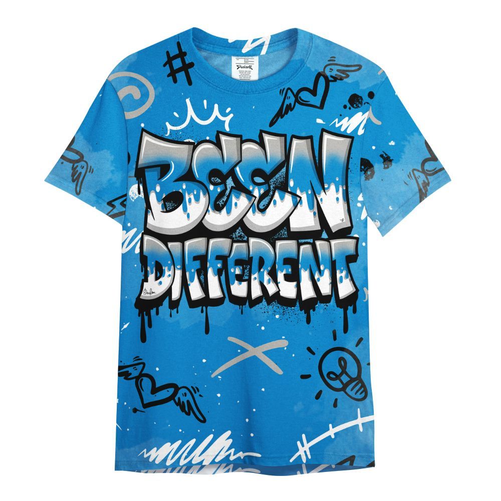 Shirt To Match Industrial Blue 4s - Drip Been Di2ferent All Over Print
