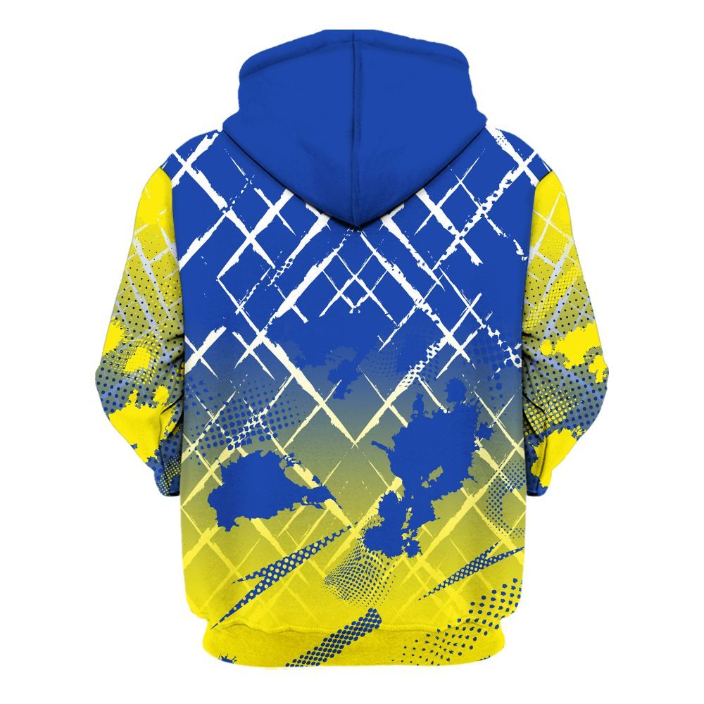 Hoodie To Match Laney 14s - Halftone Stand Business Dripping All Over Print