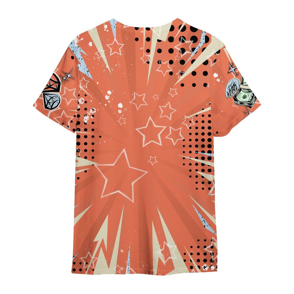 Shirt To Match DJ Khaled Crimson Bliss 5s - Grind2 Shine Later All Over Print