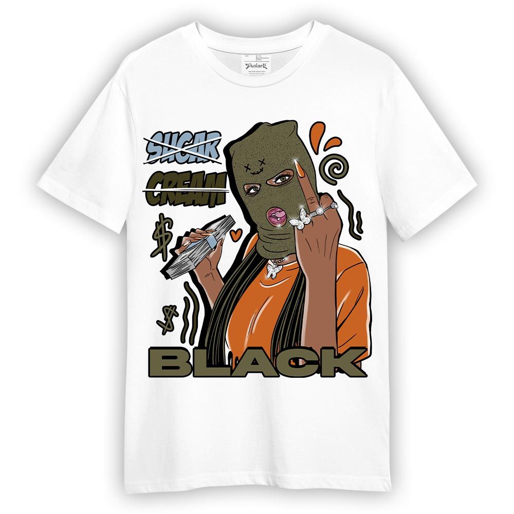 Shirt To Match Olive 5s T-- Black Sugarcream Unique T-Shirt Unisex