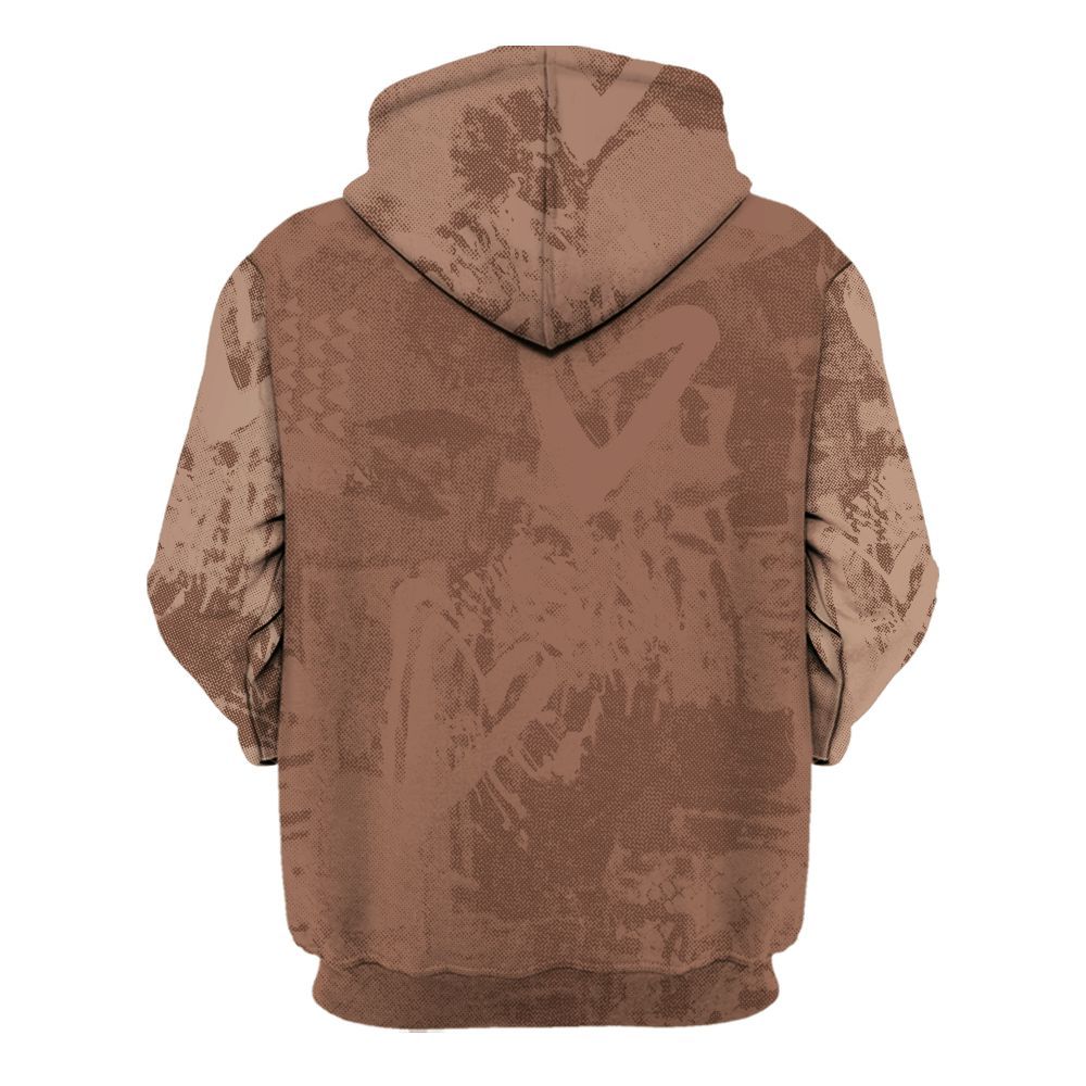 Hoodie To Match KD 4 Christmas - Sincere Fondness Bear All Over Print