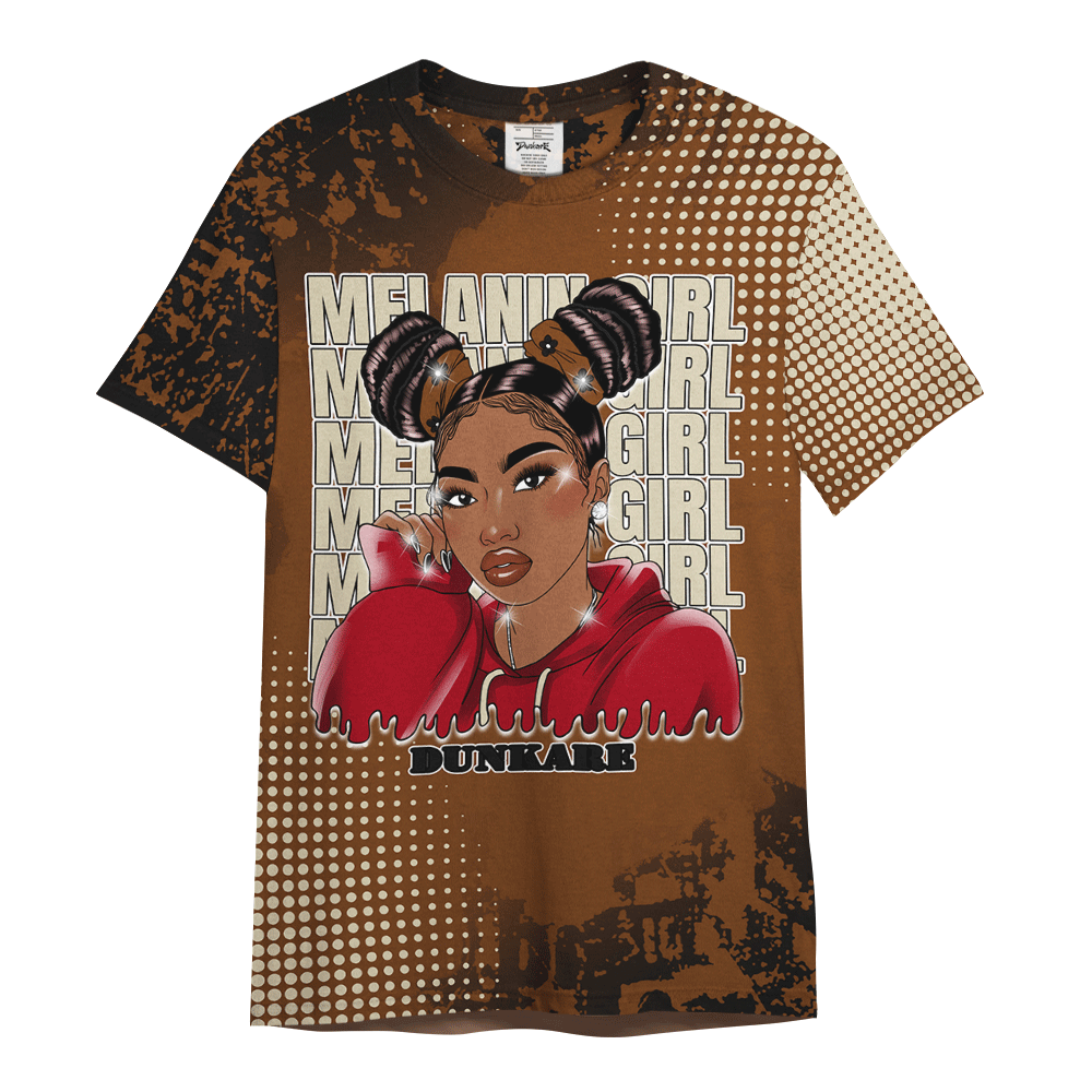 Shirt To Match Archaeo Brown 5s - Melaninn Unique Glitch Dot Shirt Unisex