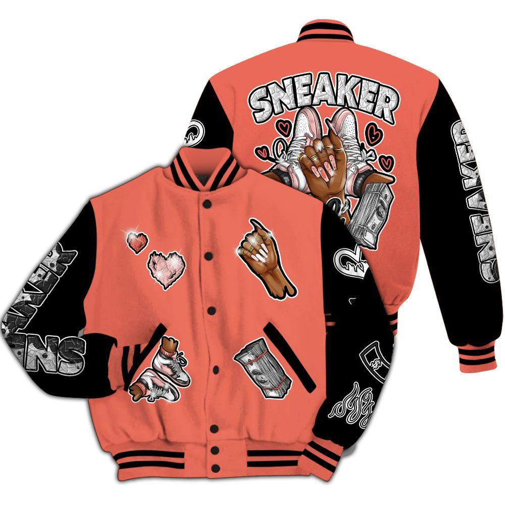 Varsity Jacket To Match Low OG PSG 1s - Sneakerz Girlz All Over Print