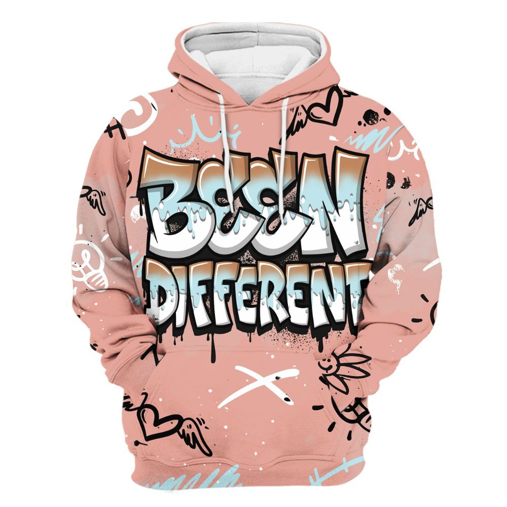 Hoodie To Match Dunk Low Glacier Arctic - Drip Been Di2ferent All Over Print