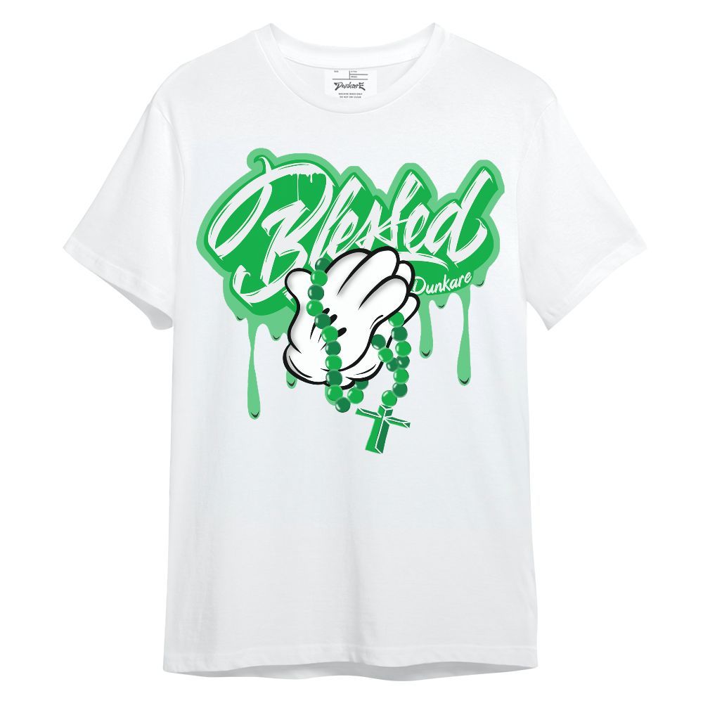Shirt To Match Lucky Green 5s - God Blessed Drip Unisex Shirt