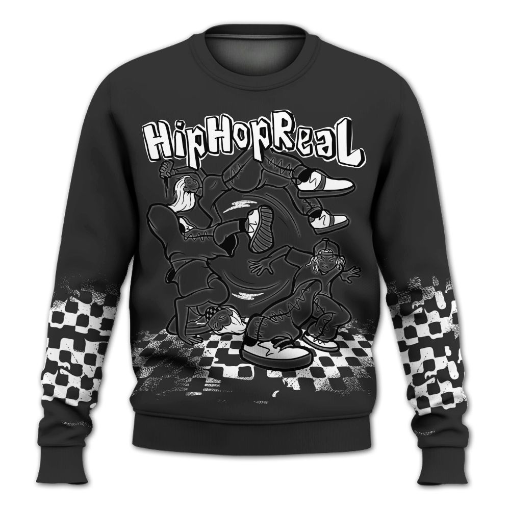 Sweatshirt To Match White Thunder 4s - Feel Life Street Style All Over Print