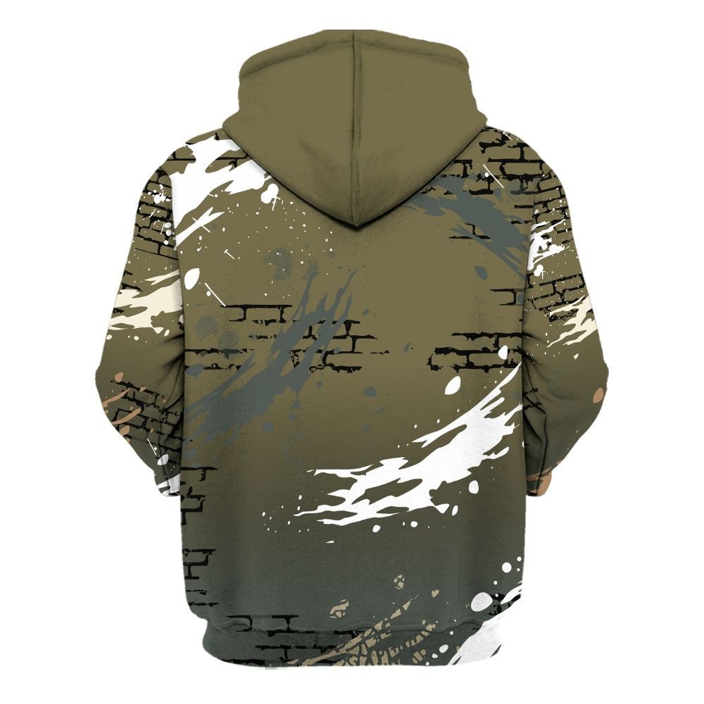 Hoodie To Match Retro Family Affair 3s - Values Of Loyalty Drip All Over Print