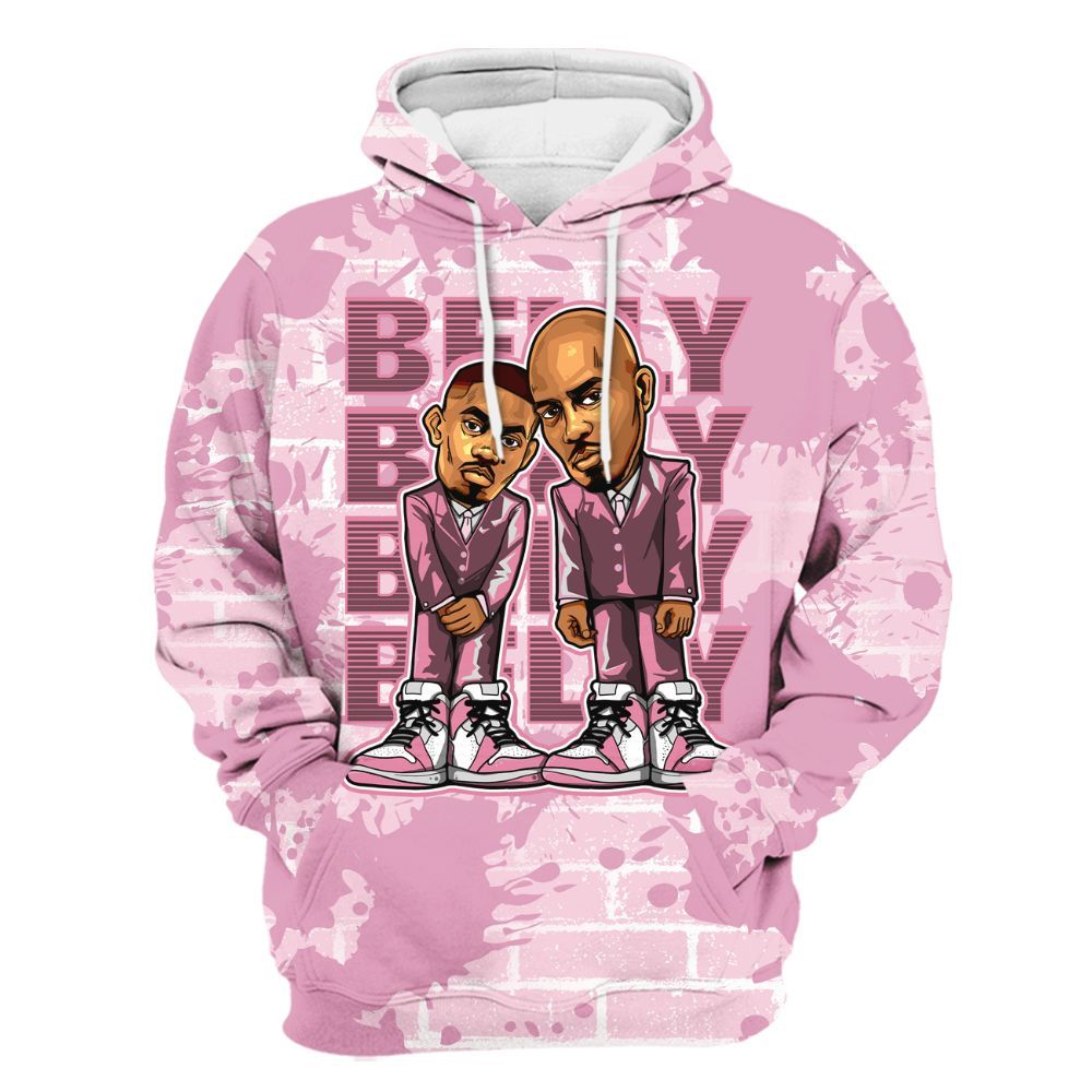 Hoodie To Match Orchid 4s - Belly Sneakers Graphic Halloween All Over Print