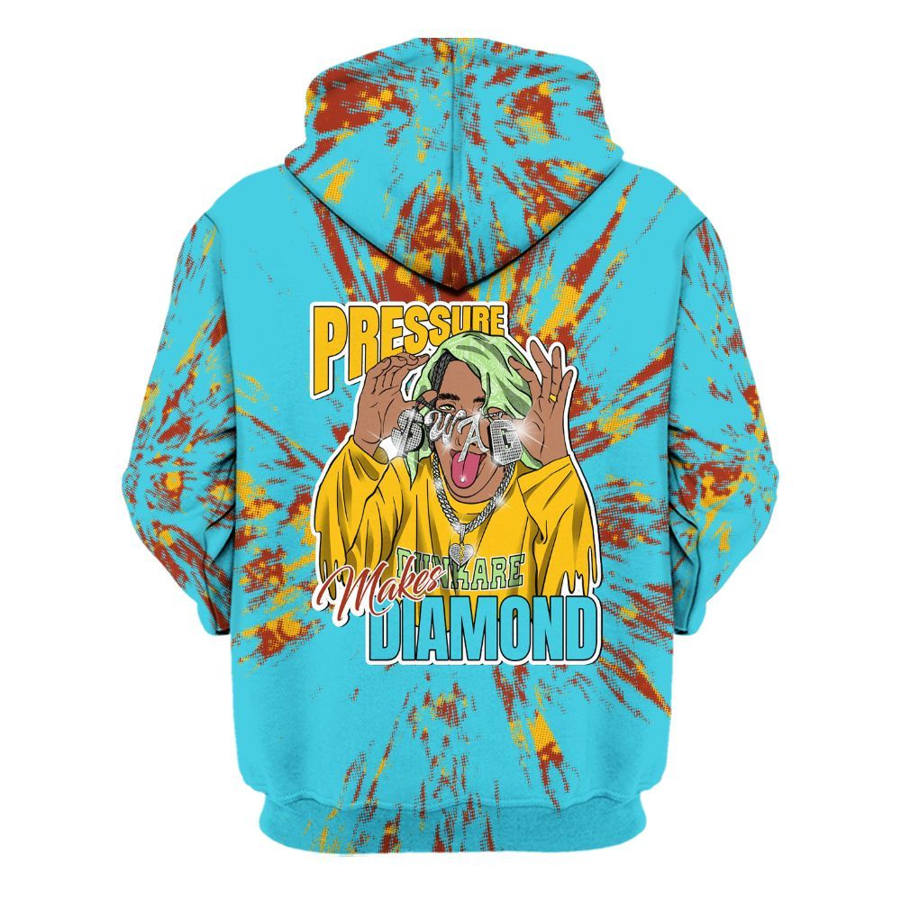 Hoodie To Match SB Dunk Di'Orr Greenwood - Pressures Makes Hoodie To Match Lux All Over Print