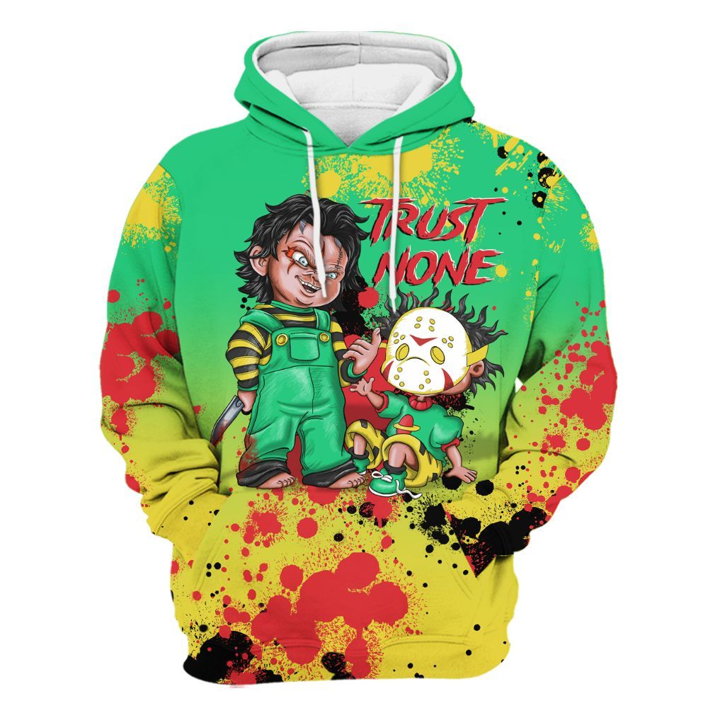 Hoodie To Match Ja 3 Jurassic Park Explorer - Trust No One Scary All Over Print