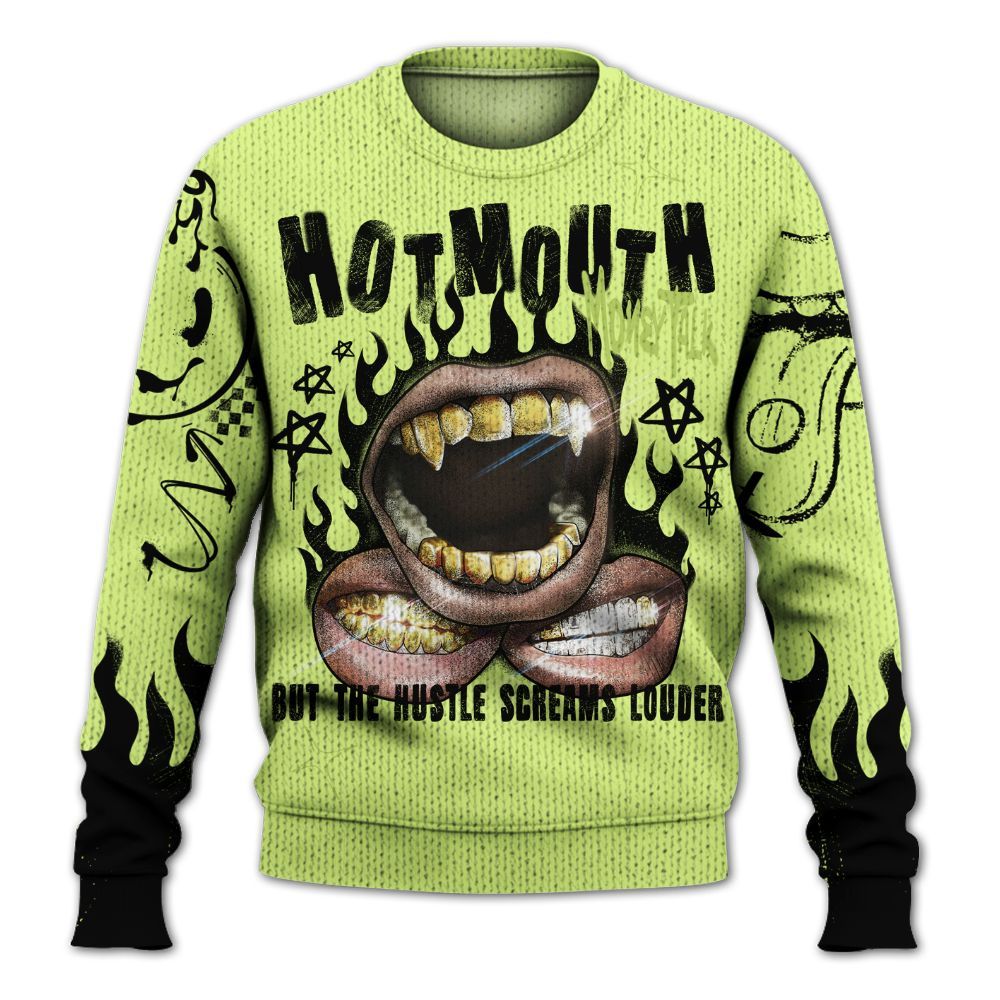 Knitted Sweater To Match Air Max SNDR Volt - Mouth Burning Street Style