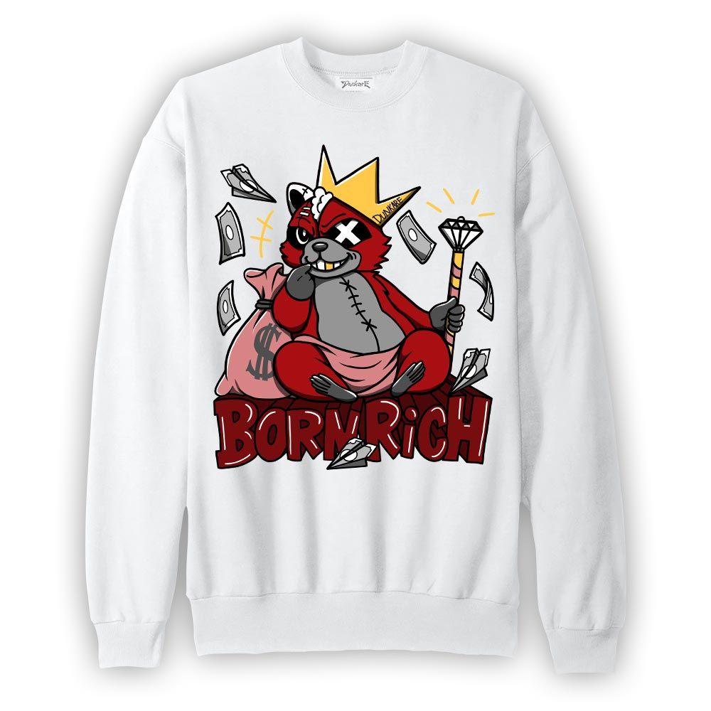 Sweatshirt To match Sweatshirt Born Rich Raccoon, 12 Red Taxi Sweatshirt To Match Sneaker 2404 DNY