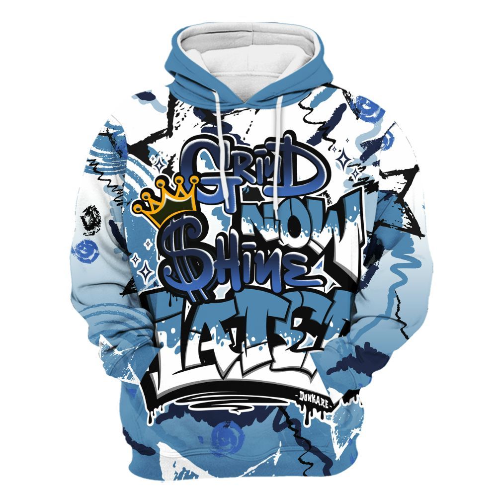 Hoodie To Match Air Force 1 Stash - Grind Shine Later Drip All Over Print