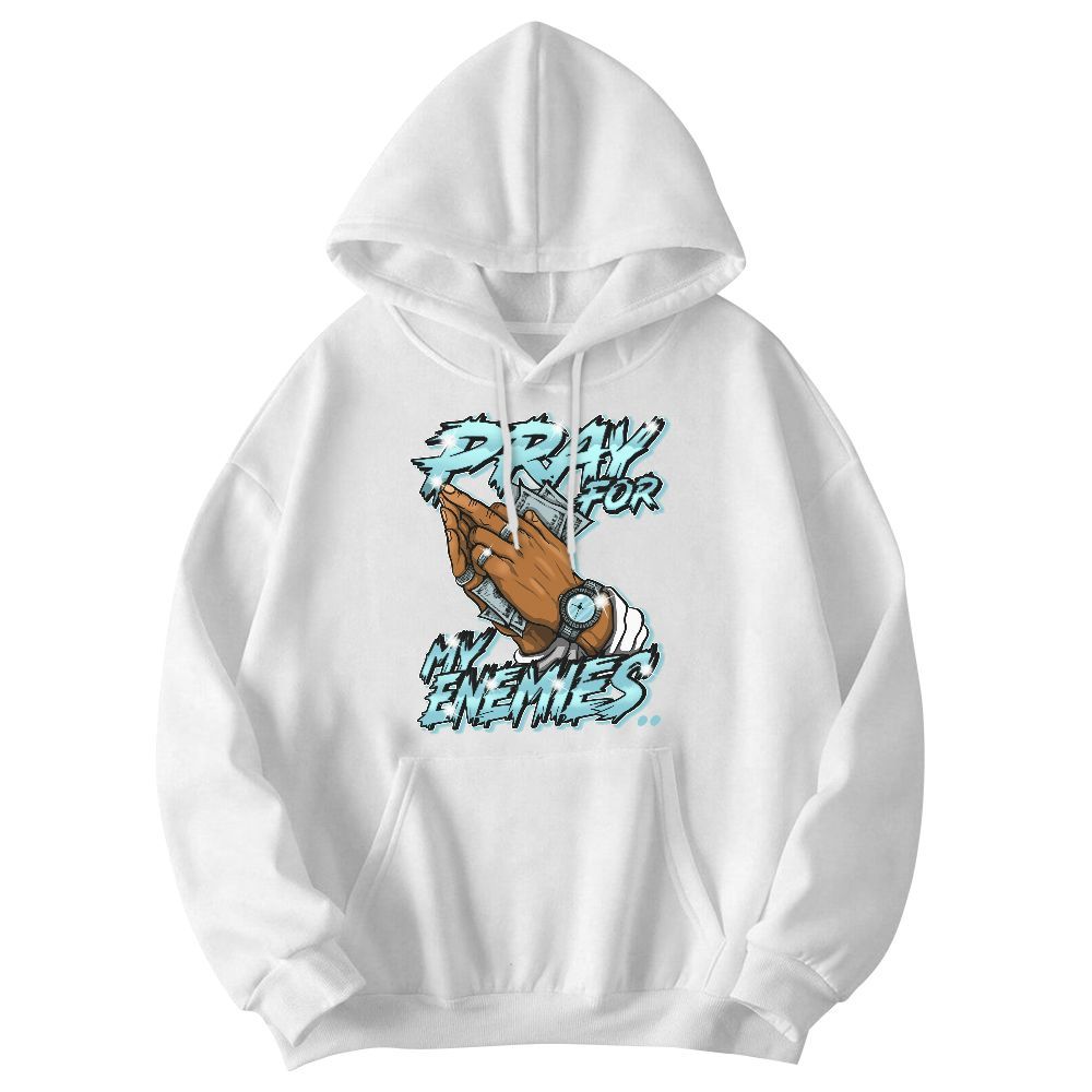 Sweatshirt To Match Low Legend Blue 11s - Prayed For Enemies Graphic Graphic