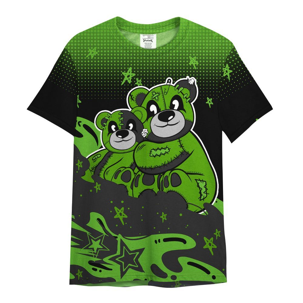 Shirt To Match Air Foamposite One Volt - Sincere Fondness Bear Stars All Over Print