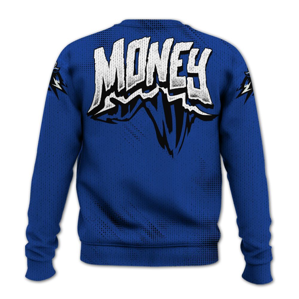 Knitted Sweater To Match Air Foamposite One Royal - Hustle Make Money