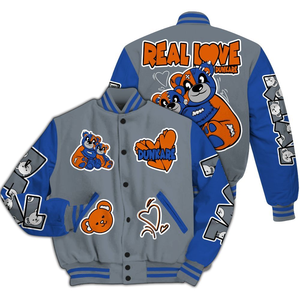 Varsity Jacket To Match RS-X GS League - Sincere Fondness Bear All Over Print