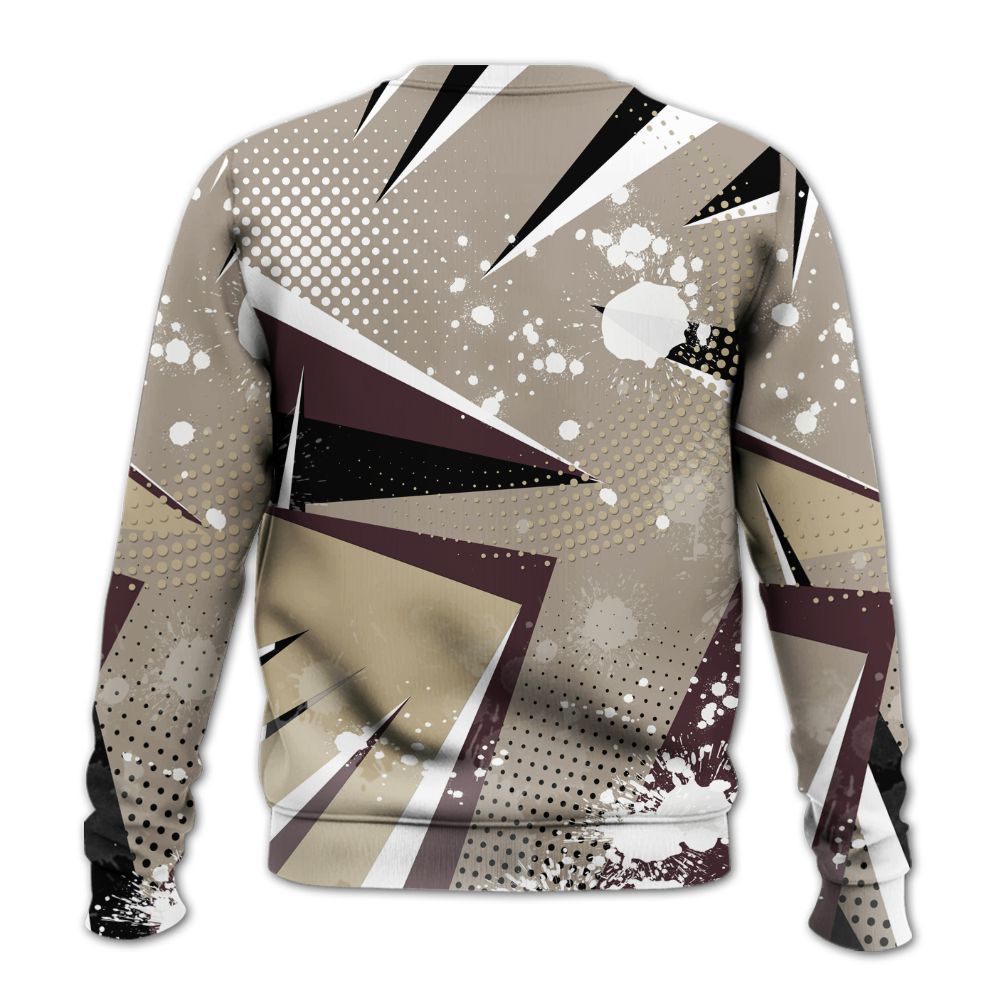 Sweatshirt To Match AMM Retro Phantom 4s - Poly Trust No One Dripping All Over Print