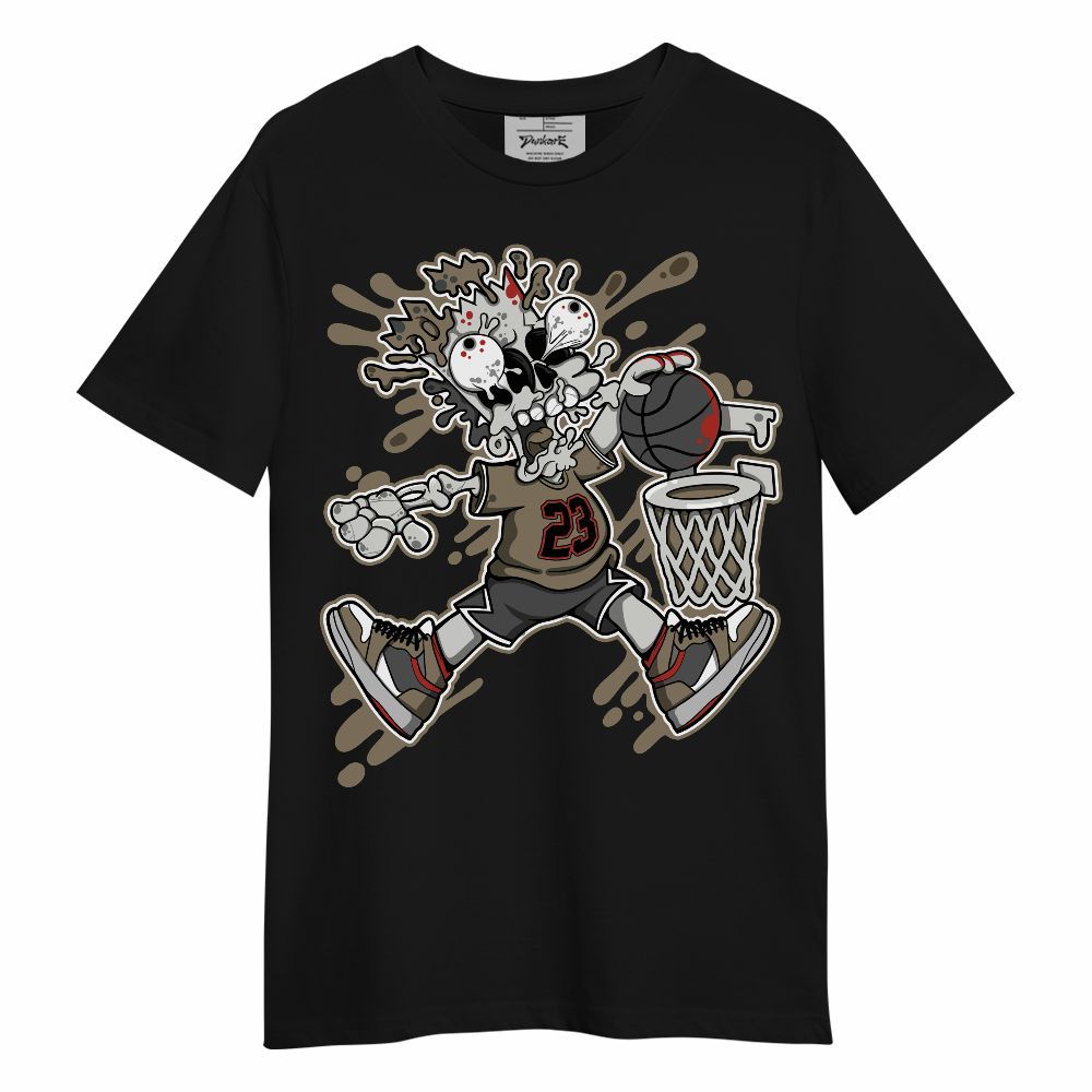 Shirt To Match Olive 9s - 85's Dunks Graphic Unisex Shirt