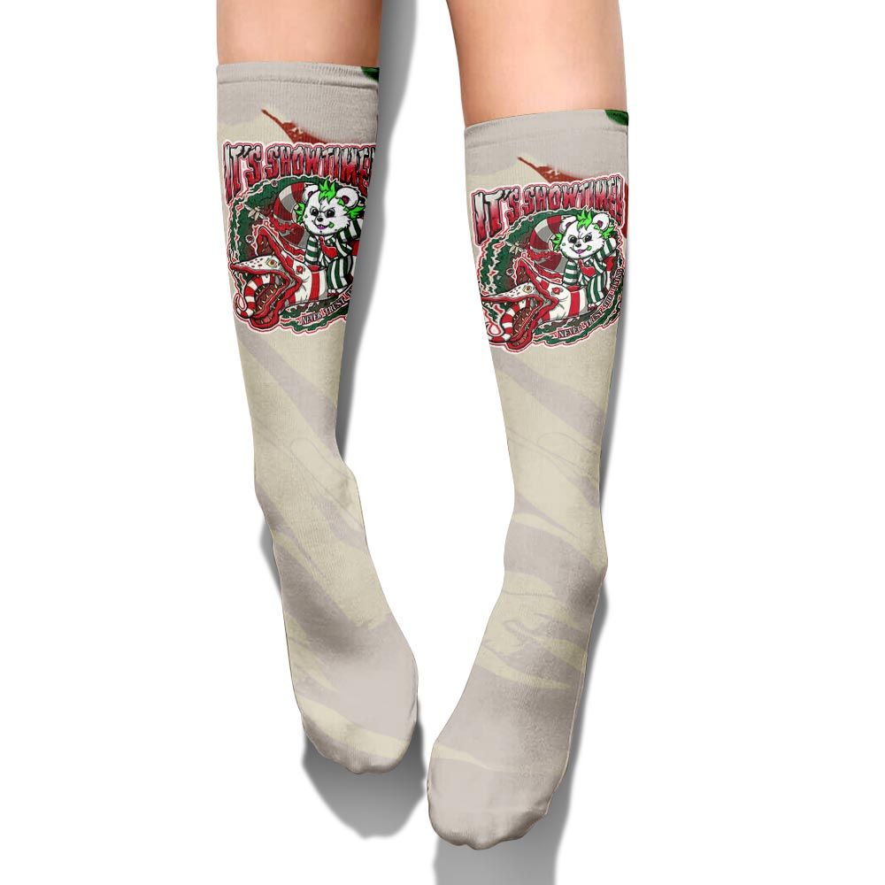 Sock To Match El Grito 5s - Showtime Beetle Juice Bear Halloween