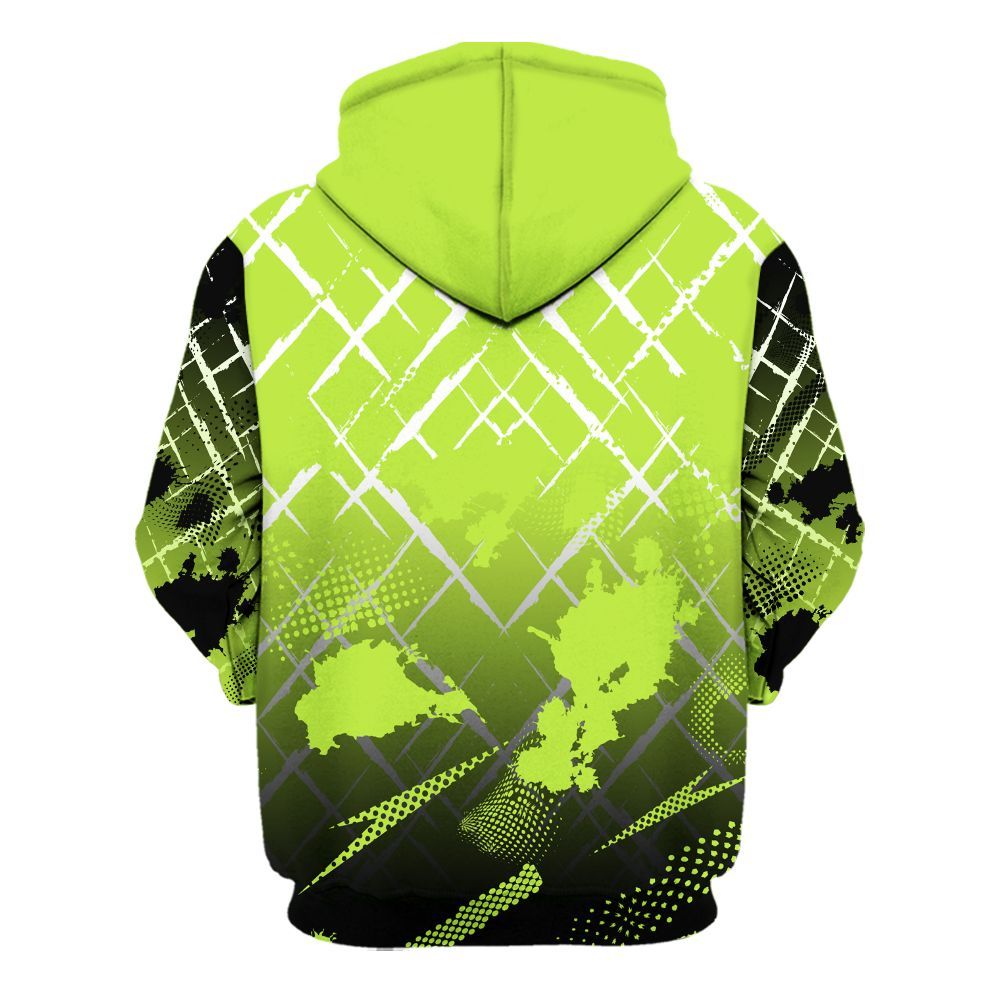 Hoodie To Match Air Force 1 Low Dance Volt - Halftone Stand Business Dripping All Over Print