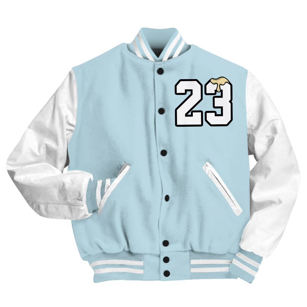 Varsity Jacket To Match Low Year Of The Snake 11s - Custom Name Number 23 Drip All Over Print
