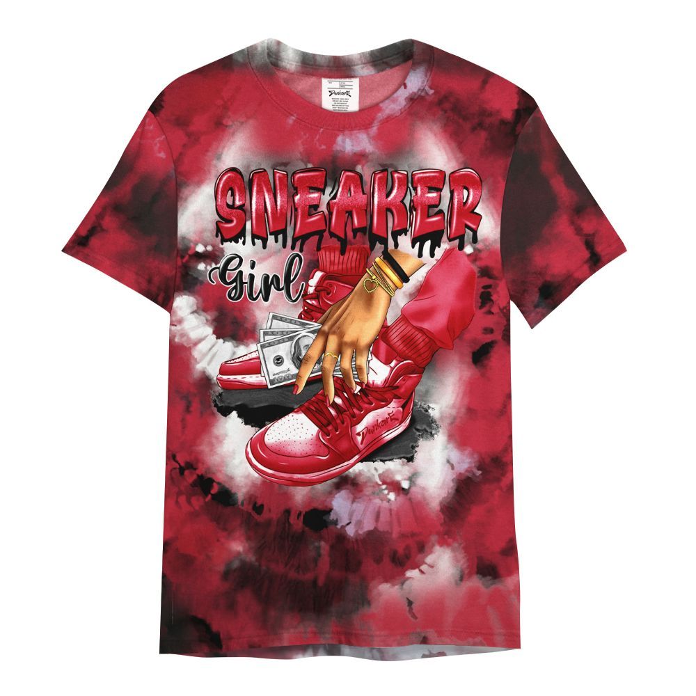 Shirt To Match Toro Bravo 6s - SNEAKER Girl Money Drip Tie Dye All Over Print