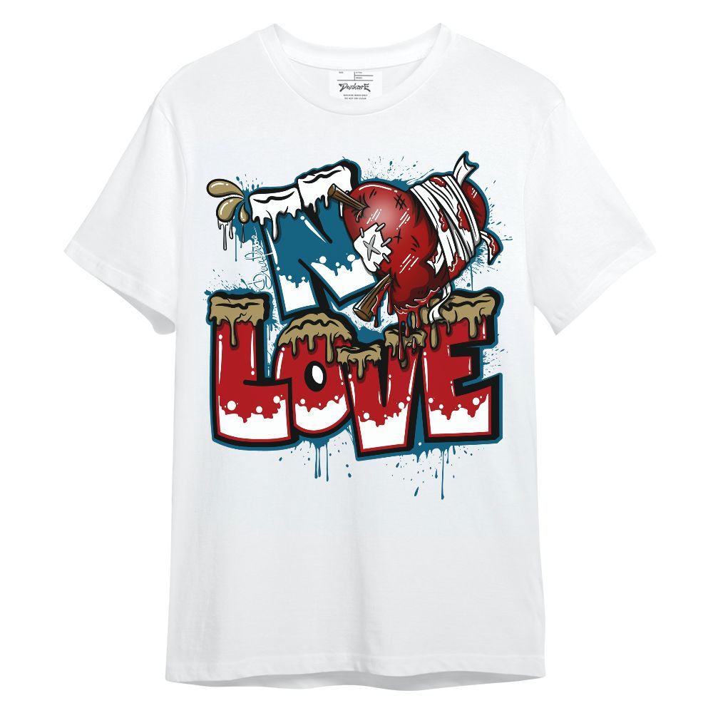 Shirt To Match OG Varsity Red 17s - Drip No Love Streetwear Unisex Shirt