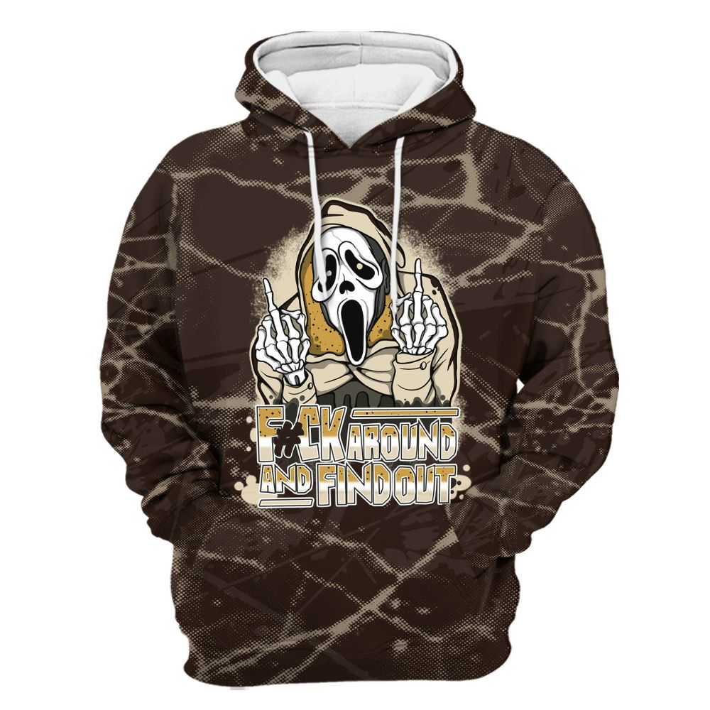 Hoodie To Match 2025 Retro Earth 5s - F#CK And Find Out Graphic All Over Print