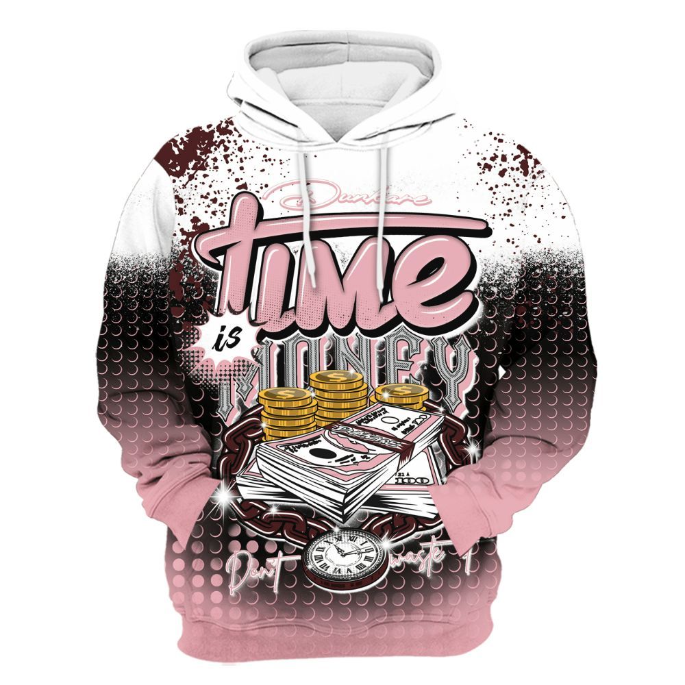 Hoodie To Match Air Max 90 Neapolitan 2025 - Halftone Time Is Money All Over Print