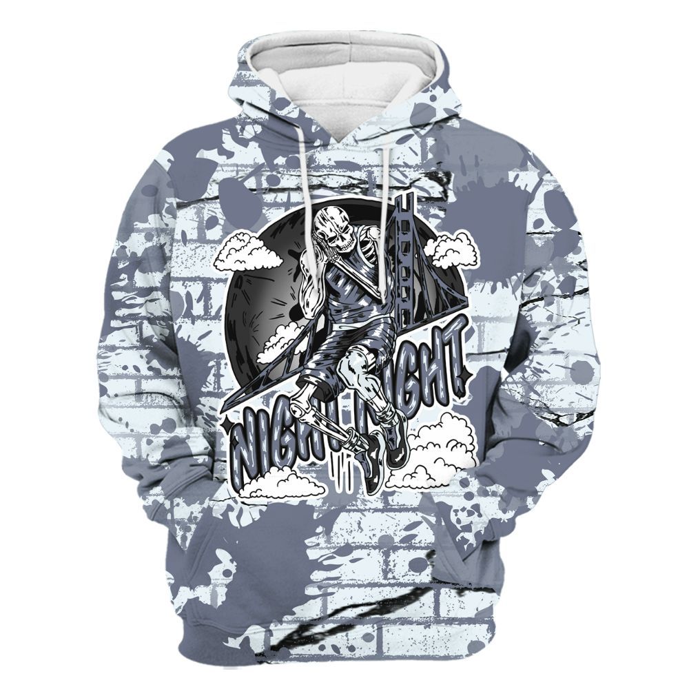 Hoodie To Match Air Foamposite Jin Kazama - Seeya Skeleton Brick All Over Print