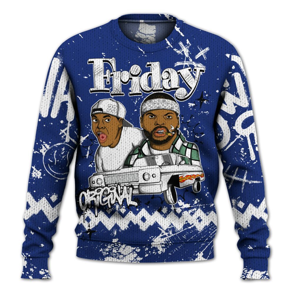 Knitted Sweater To Match Dunk Low Tennis Classic - Friday Sneaker Crayon