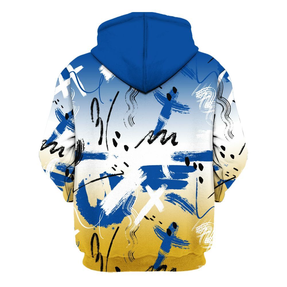 Hoodie To Match High Laney 1s - Money Hustle Grind Pray All Over Print